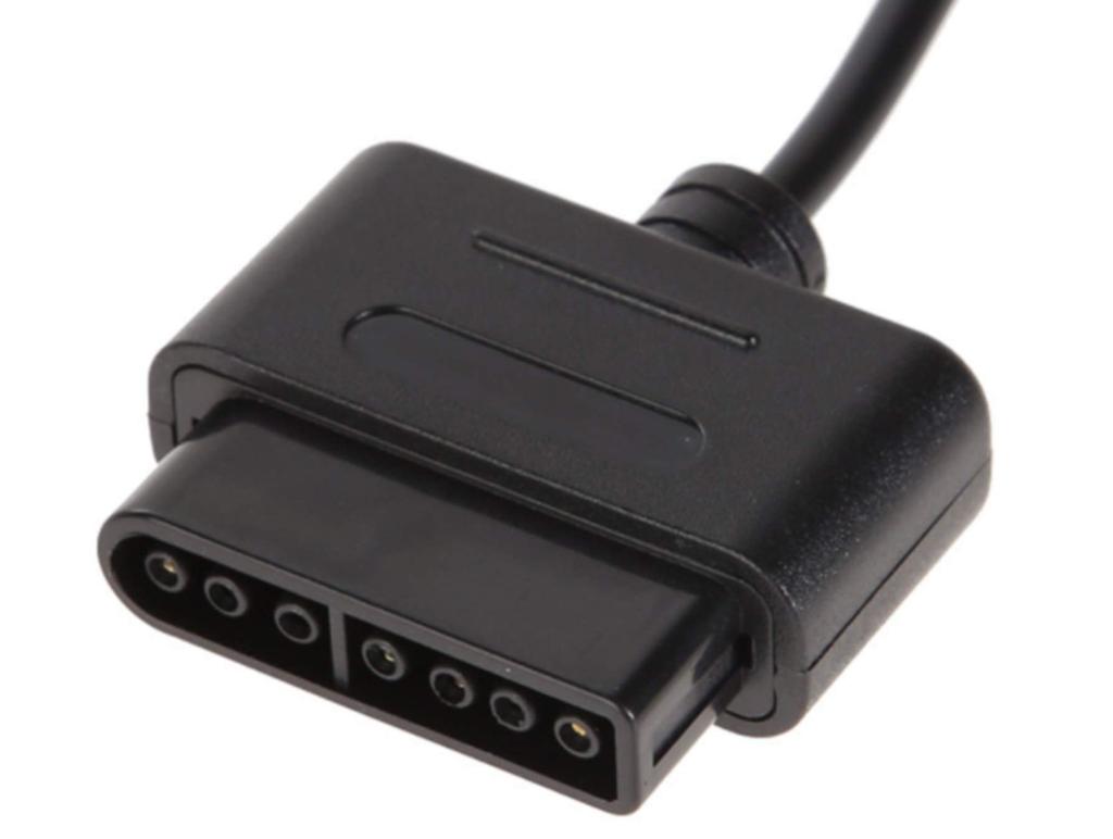 akindou Super Famicom (SFC) Controller Extension Cable, 1.8m, for Two Players (SNES)