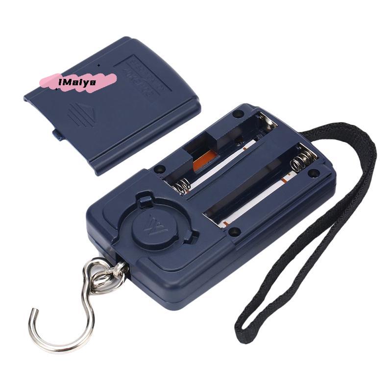 40kg Multifunctional Mini Digital Hanging Scale Portable Electronic Weighing Tool for Fishing Luggage Travel with Hook