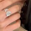 Classic Simple Multi Functional Ocean Series Spring/Summer Sea Star Shell Ring Exquisite and Generous Ring Jewelry