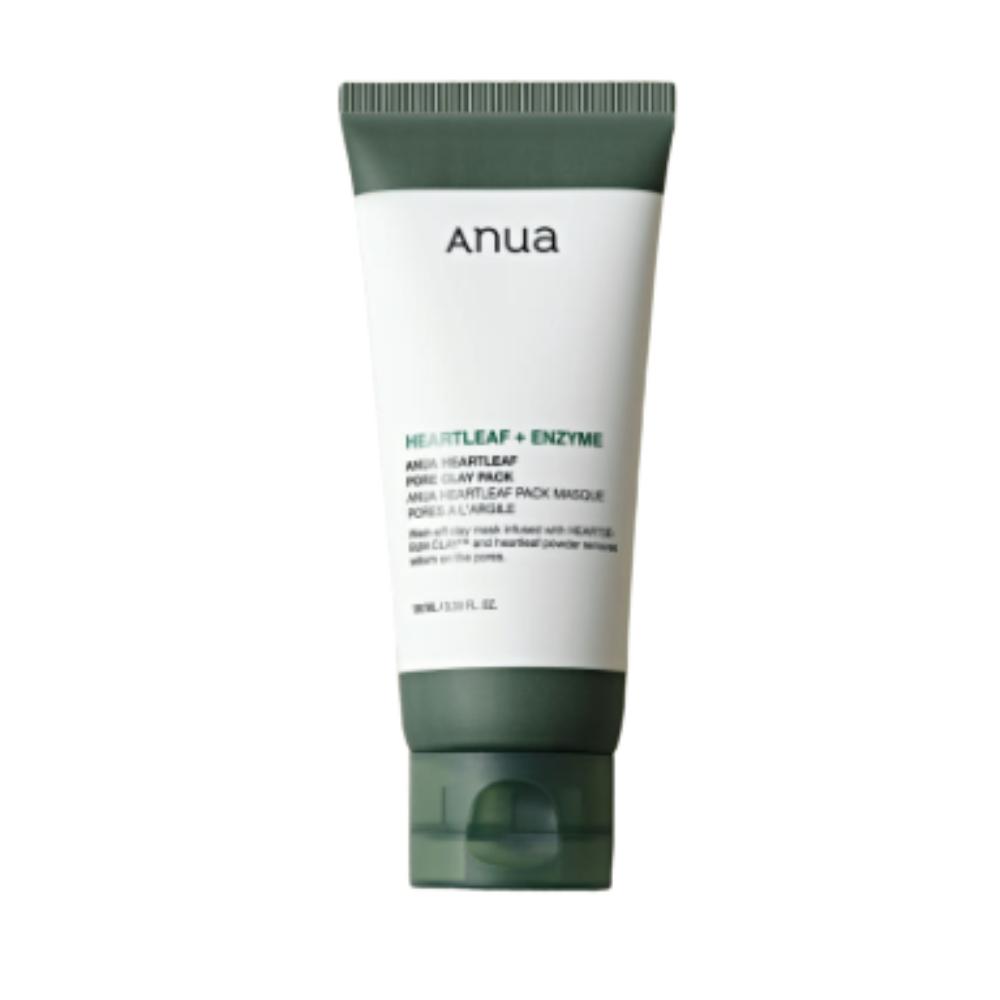 

ANUA Heartleaf Pore Clay Pack 100ml | Purifying Pore-Care Clay Mask for Sensitive Skin