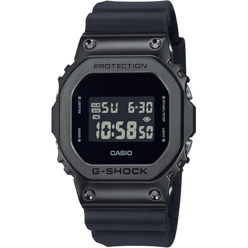

Casio G-Shock Digital 5600 Series Quartz Men s Watch GM-5600UB-1 Black Resin Band