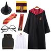 Harry Potter Wizard Robe Cosplay Costume for Kids & Adults - Magic Cloak Cape for Halloween