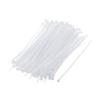 100Pcs Nylon Universal Cable Tie Buckles Multipurpose UV Resistant Cable Ties Tool Heavy Duty Self-Locking Zip Ties Holder