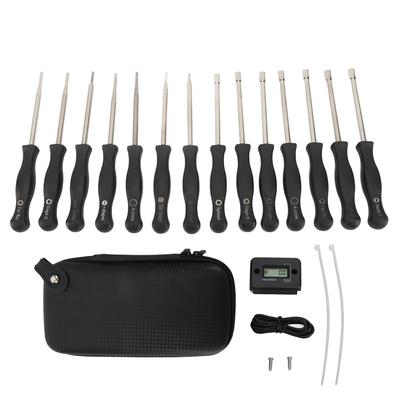 14 Stück Vergaser Einstellwerkzeug ABS Vergaser Tune Up Einstellwerkzeug Tragbar für Fadenschneider Kette