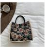 Large Capacity Cotton and Linen Bag Women's 2025 New Fashion Versatile Handbag Work Tote Bag