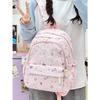 Schoolbag1011 New Cute Stars High Value Light Backpack Female Students Ins Wind Cute Small Schoolbag Primary School Students
