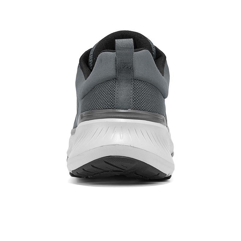 Skechers Sport Men Gray Low Top Running Shoes Mesh Comfortable Simple Versatile 232840-CCRD