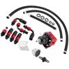Fuel Pressure Regulator Kit Oil 0-100psi Gauge AN 6 Fitting End