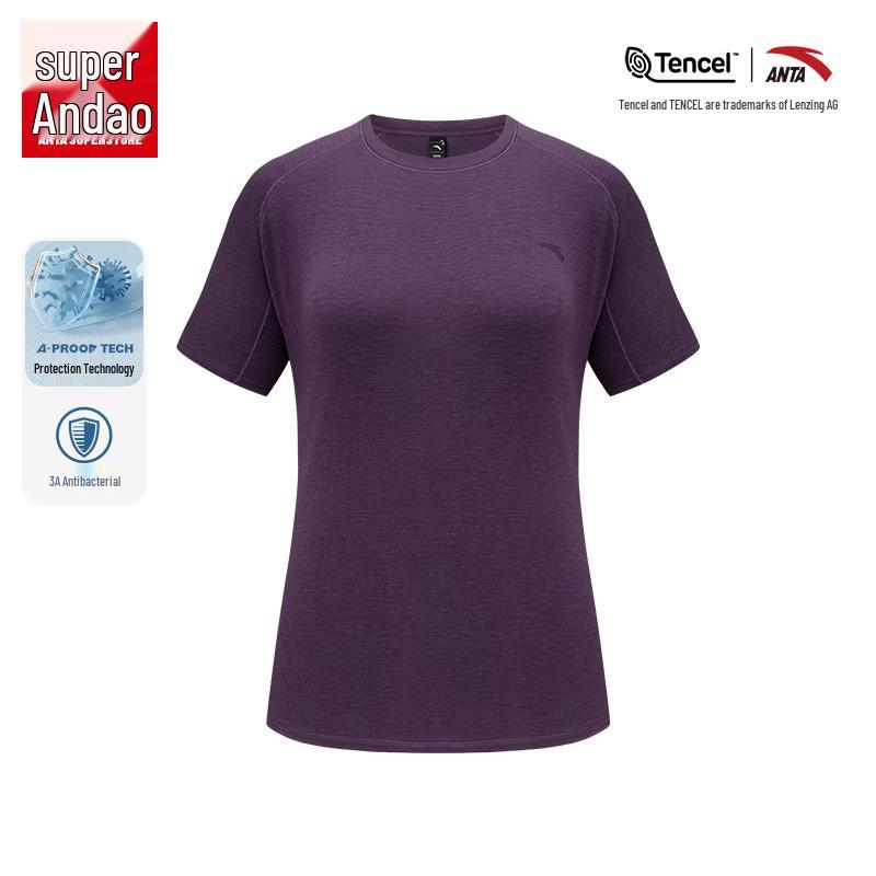 Anta Women s Tencel™I Wool Blend Outdoor T-Shirt L