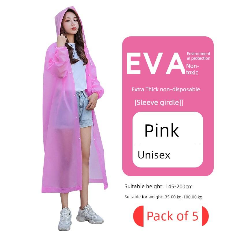 Thickened Disposable Portable Card Kids Raincoat