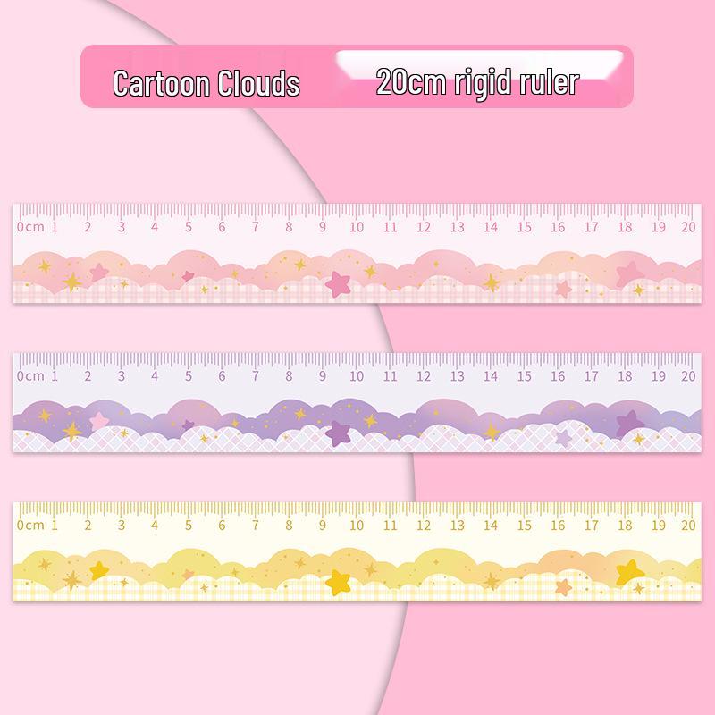 Cartoon Ruler for Primary Students - Cute and Fun Back to School Stationery 20cm