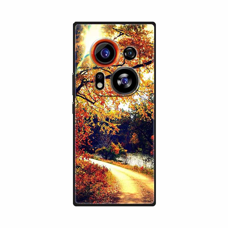 For Tecno Phantom X2 Case PhantomX2 Pro TPU Wolf Cat Silicone Bumper Cover for Tecno Phantom X2 Pro X2Pro Phone Case Soft Cover Tecno Phantom X2