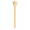 100 Stück Holz Praktisches Design Servicefähige Handwerkskunst Tee Wesentliches Zubehör für Golf