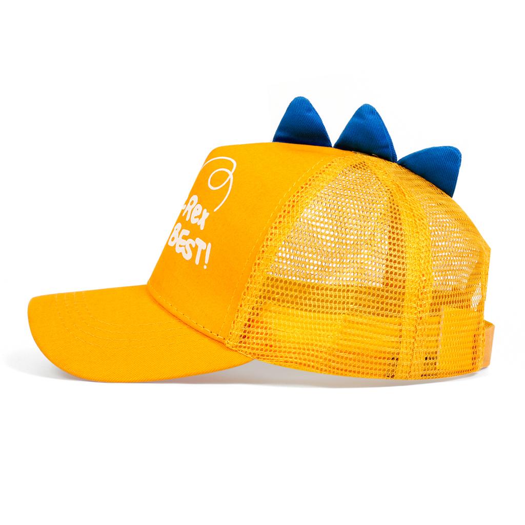 Pălărie de baseball din plasă respirabilă, cu imprimare cu litere de dinozaur pentru copii, primăvară, vară, în aer liber, pălării, accesorii de călătorie pentru băieți, fete, șapci