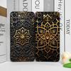 Creative Aesthetic Vintage Golden Flower Pattern Phone Case for OnePlus 12 13 R 11 10 9 Pro Nord 4 CE5 CE2 ACE2 ACE3 Soft Cover
