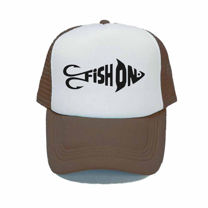 Animal Fish Farm Snapback Trucker Hat Cap Jalan Kuari Fisherman Bone Dad Hats Original Mike Trout Fish Mesh Hunting Hat YY339