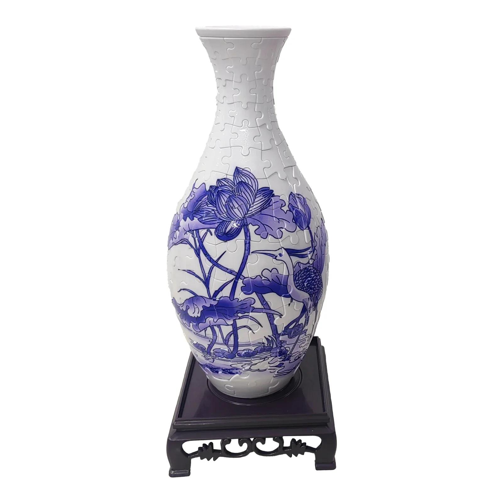 

Puzzle Style Made Plastic Material Home Decor and Flower Arrangement Housewarming Children Playthings Kids Adults Chritmas Latest Year Gifts