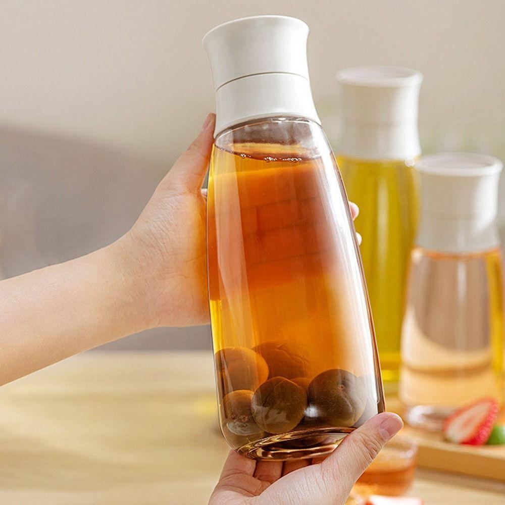 Practical Food Grade Cold Water Bottle Empty Bottle Sealed Glass Wine Bottle Large Capacity Tea Brewing Pot for Home
