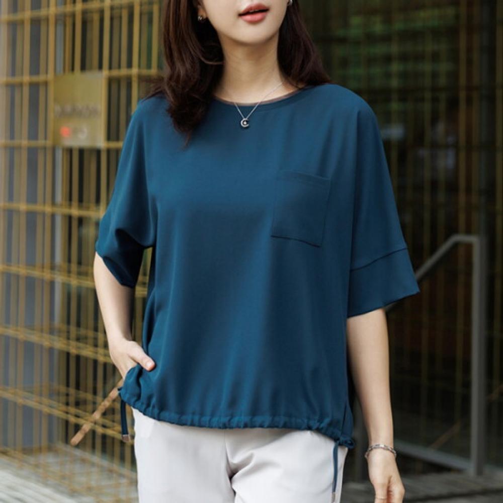 Dedra Chiffon String Blouse 99size Tbd3280