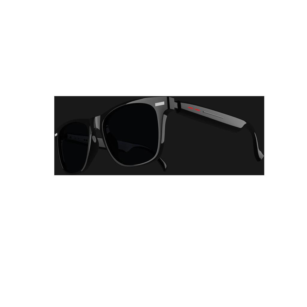 D13 Bluetooth Dual Ear Polarized Sunglasses with Touch Controls for Music and Calls