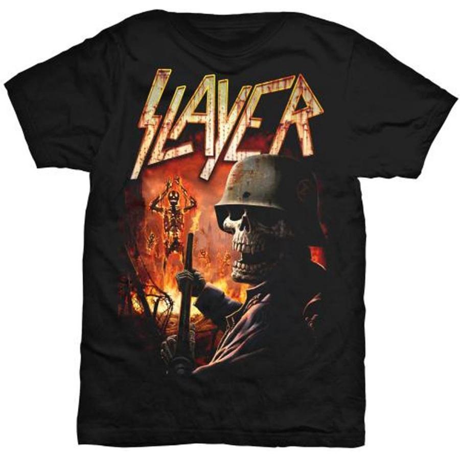 

Ripleys Clothing Official T Shirt Slayer Metal Skeleton Soldier ~ Torch XXXXXL різнокольоровий
