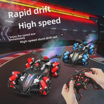 Children's F1 Drift Car: High-Speed Off-Road Racing Toy with Four-Wheel Drive and Spray Feature