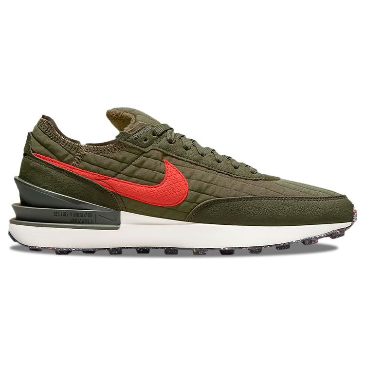New Nike Waffle One Toasty Olive Green DC8890-200