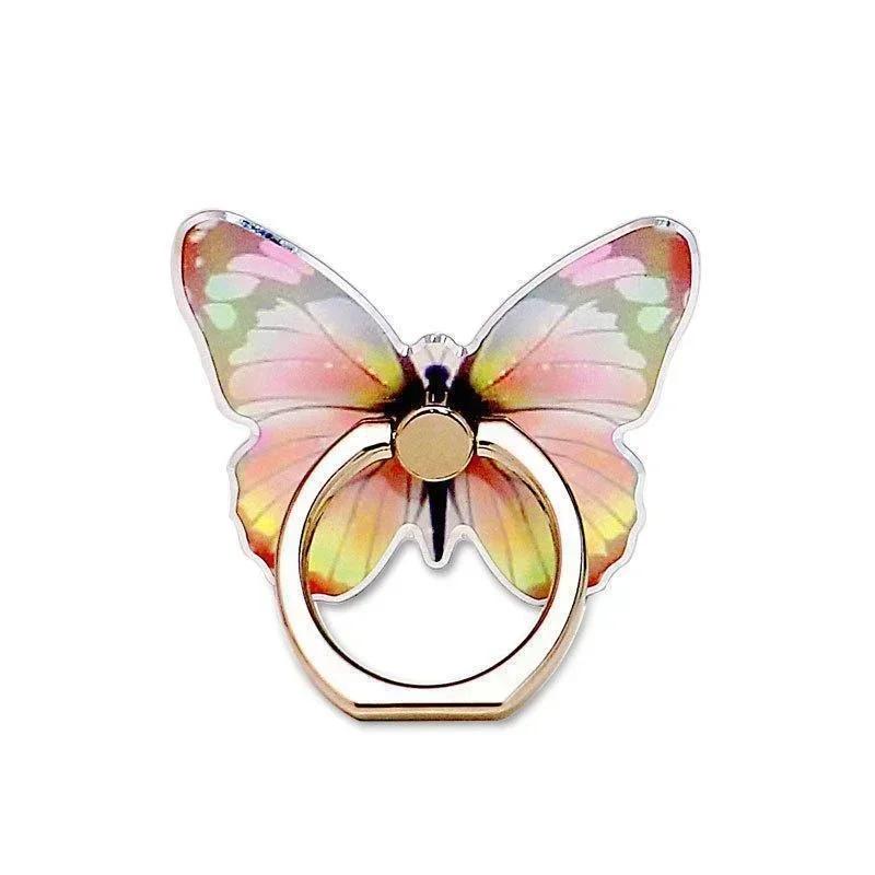 

Beautiful Butterfly Phone Holder Suitable Mobile Phone Ring Holder Phone Accessories Stand жёлтый