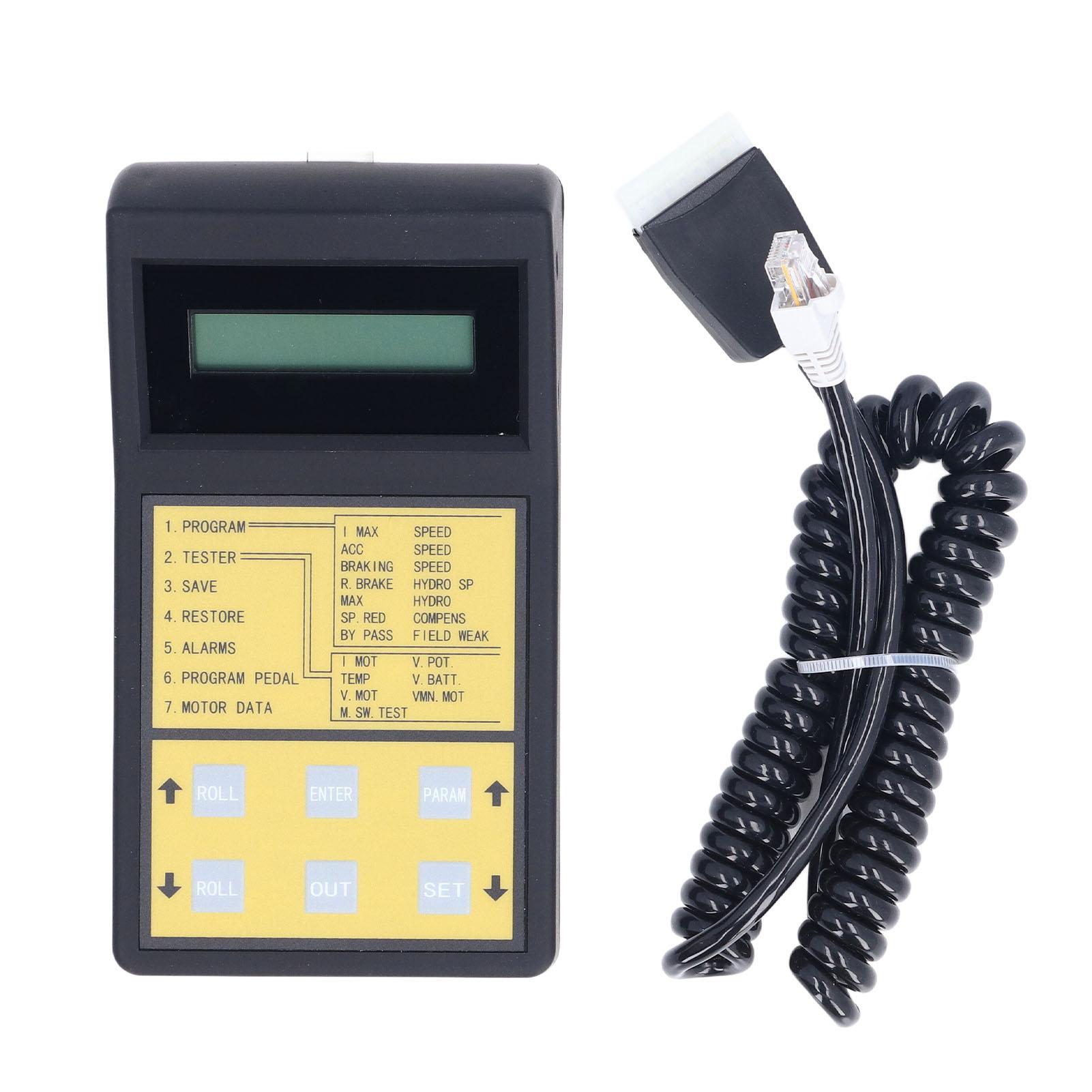 

Handheld Unit Programmer for Curtis Speed Controller Electric Forklift Fault Code Detector Program