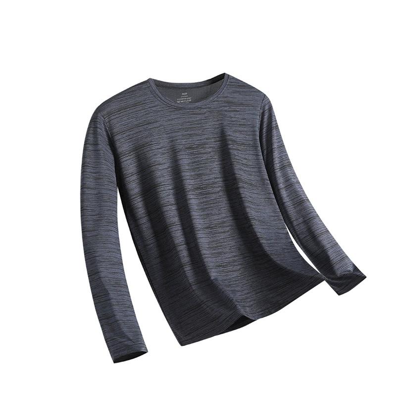 

L-8XL Толстовка с круглым вырезом для мужчин и женщин, однотонная, свободного кроя, большого размера, повседневная спортивная куртка, топ для пары, футболка с длинными рукавами L темно серый