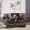 The Vampire Diaries Flannel Blanket Soft Bedding Throws for Couch Bed Travel Aesthetic Bedspread Sofa Bed Cover