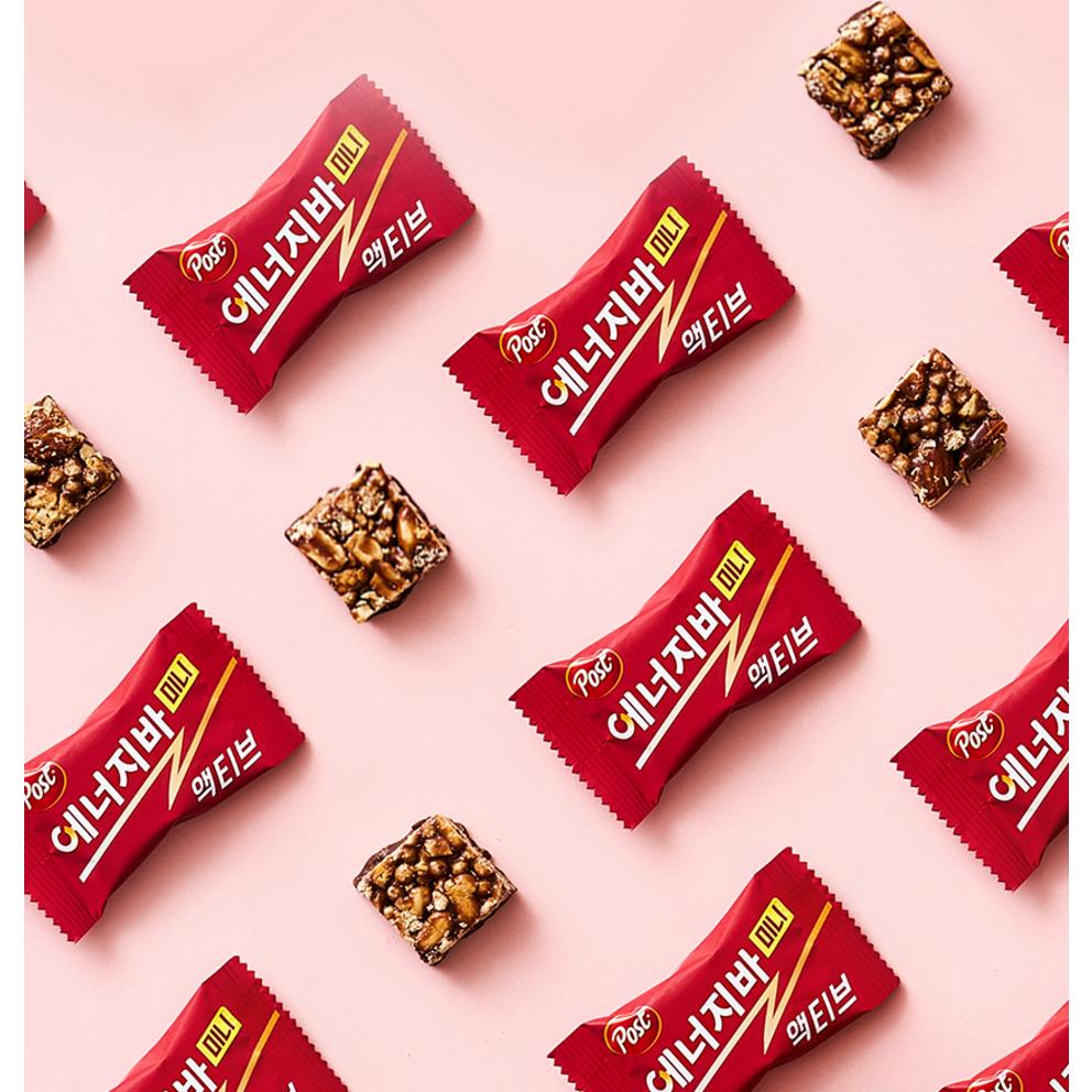 Post Energy Bar Active Mini, 210g x 4 – Koreańska Przekąska Power Pack