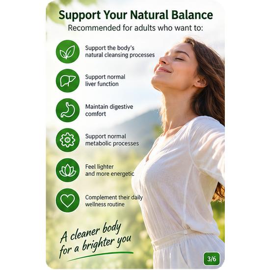 Yvonika Toxolomin – Natural Detox & Body Cleansing Support, 60 Capsules