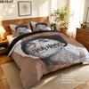 Eminem Custom Name Pattern Bedding Quilt Set Quilt Cover Pillowcase Home Gift(1 * duvet cover + 2 * pillowcase, without core)