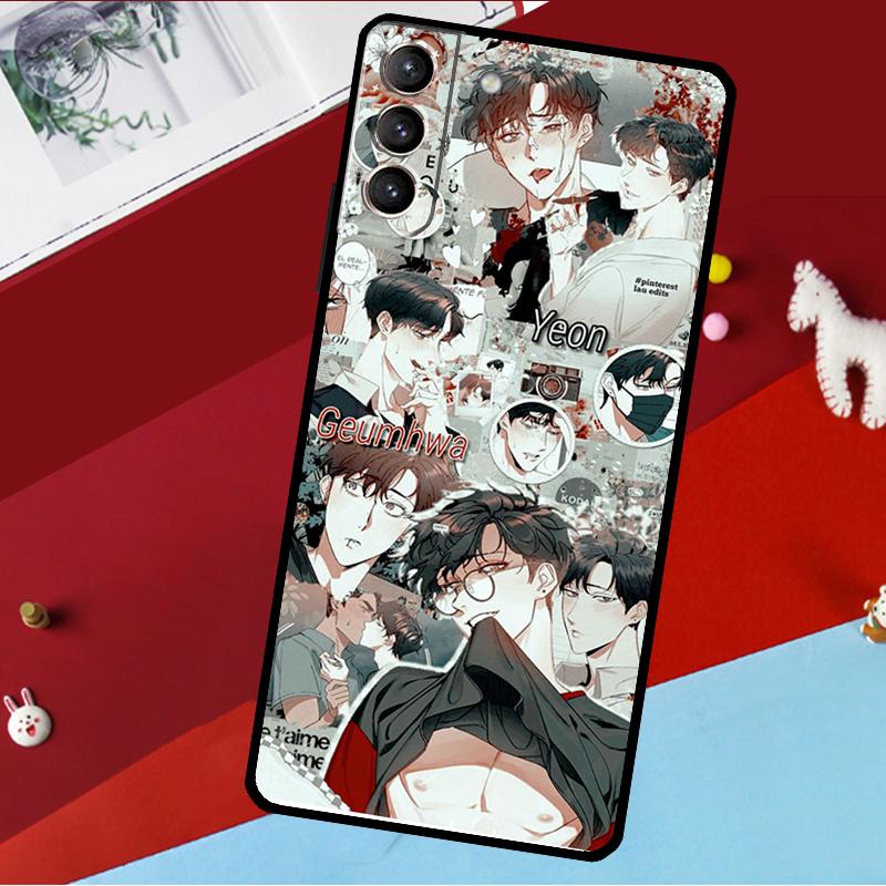 HERE YOU ARE manga Funda For Samsung Galaxy S26 Ultra S24 S22 S23 S25 Plus S20 S21 FE S9 S10 S25 FE Phone Case