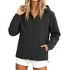 Women's Casual Outdoor Windbreaker Jacket for Hiking and Travel