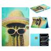 For iPad Pro 11 (2025)/11 (2024) Case Pattern Printed Leather Tablet Cover Stand Pen Holder