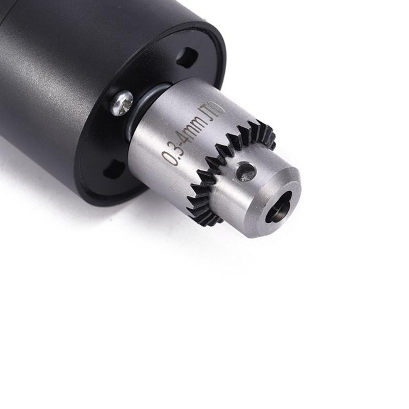 Mini-Handbohrmaschinen Tragbarer Gravierstift Bohren Schmuckwerkzeuge Mit Bohrer Verstellbarer Netzteiladapter