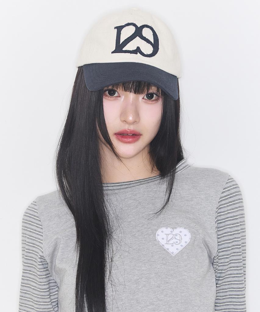 ILLIGO 129 Applique Ball Cap Ivory