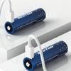 Kvalitná nabíjateľná lítiová batéria 3,7 V USB 18650 2000 mAh na blikanie