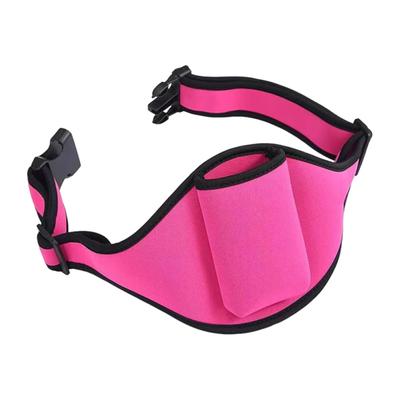 Generic Draadloze Microfoon Bodypack Leer Verstelbare Tailleband Microfoon Zenderhouder voor Yoga Dansers en Training