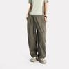 Li Ning CF Outdoor Multi-Pocket Straight Leg Casual Pants Women Bottoms Tea-Green AKXV074-2