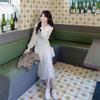 2026 Early Autumn Women's French Style Long Sleeve Slimming A-line Dress