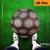 Royal Emblem Fabric Football Suitable for Both Training and Competition Suitable for Training, Competition, and Indoor and Outdoor Sports.
