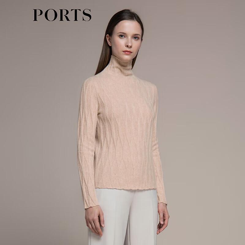 PORTS Women's High-Neck Cashmere Sweater