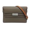 [Pre-Owned] Lee Radziwill Color Block Textured Litchi Leather Shoulder Bag - Very Good #PTAL4R