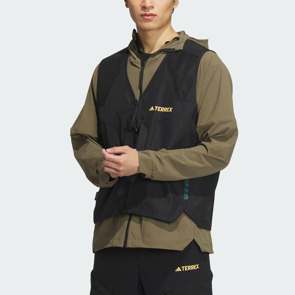 Adidas Campyx Vest Embroidered Letter Print Outdoor Sports Vest Men Vest Black IC1957