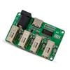 USB2.0 Splitter 4 in 1 USB C Splitter USB2.0 Splitter Adapter USB Extender Docking Station Module for PC Keyboards