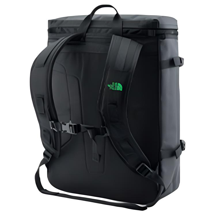 The North Face 30L Marke Logo Reißverschluss Outdoor Tasche Reißfestes Material Kosmisch Schwarz Unisex Taschen NF0A3KVR-YQI