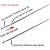 Steel Cone Insertion Pin Rod for Ear/nose/navel/nipples/lip/brow Assistant Tool